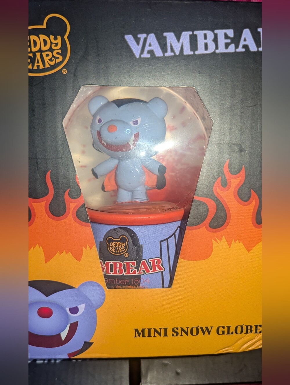 Deddy Bears/  Zombear, Vambear & Howler Mini Snow Globe Set - - Picture 4 of 7